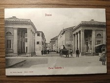 RIMINI CARTOLINA CORSO UMBERTO