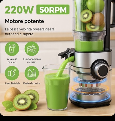Estrattore succo freddo - estrattore, di