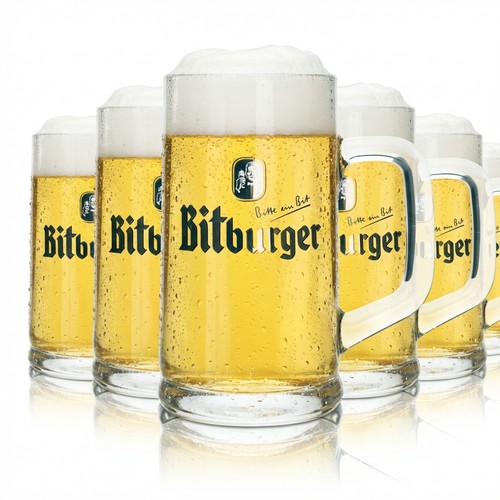Bitburger bicchiere 5 - 6x, 0,5