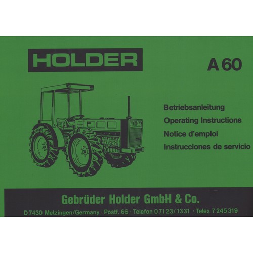 Holder a60 quattro tempi - holder,