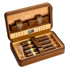 Cedar wood cigar case - cigar,