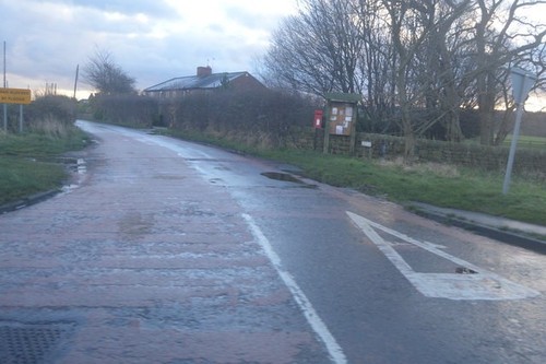 Photo 6x4 castley lane - castley,