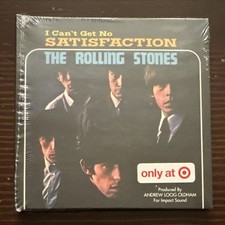 NEW The Rolling Stones: I Can't Get No Satisfaction 4" Tiny Vinyl 2-Track Record