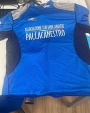 Maglietta Aiap Arbitro Basket Slim Fit Come Nuova Allenamento Large Giemme Sport