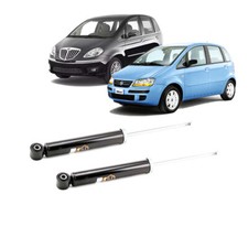 KIT 2 AMMORTIZZATORI POSTERIORI FIAT IDEA LANCIA MUSA MULTIJET 1.3 1.6 1.4
