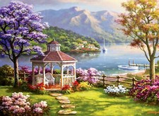 Puzzle "Se Retirer Au Lac De