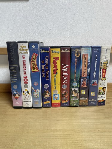 Lotto vhs walt disney - vhs,