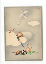 Cartolina Ala Littoria Linee