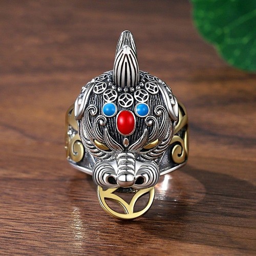Anello pixiu uomo - pixiu, fascia