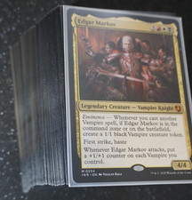 Magic EDGAR MARKOV VAMPIRO Commander EDH Deck (Vampire Mardu Aggro, Staples UVM)!