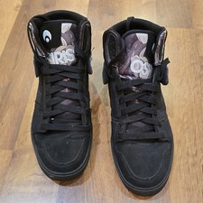 Osiris Clone Huit Alien nero stringato skate skater scarpe sneakers uomo taglia 12