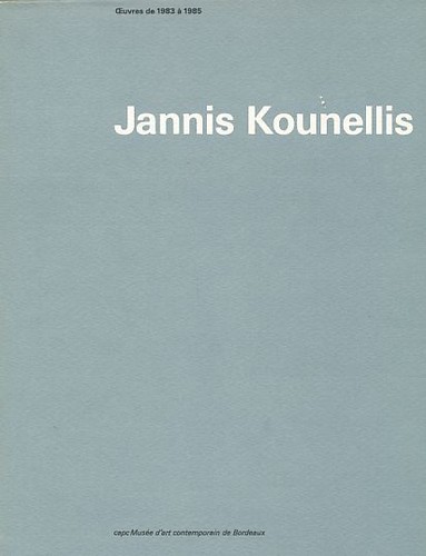 Jannis kounellis oeuvres de - jannis, kounellis.