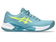 asics GEL-CHALLENGER 14 | INDOOR | scarpe da tennis | donna | GRIS BLUE/SAFETY YELLO