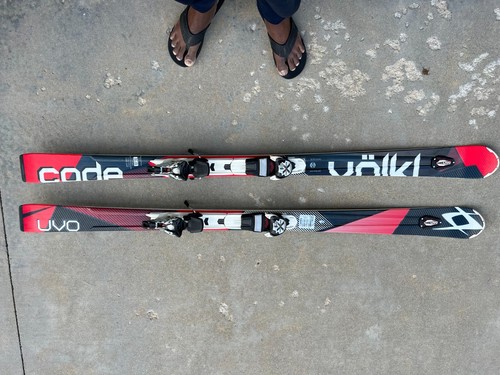 Volkl ski code uvo 168 - -, w/