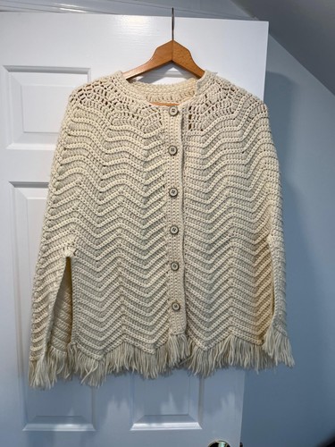 Poncho scialle vintage - , ooak