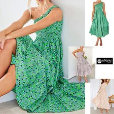 Vestito Midi Donna Mono Spalla