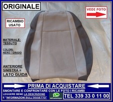 RIVESTIMENTO SEDILE ANTERIORE SINISTRO SCHIENALE ALFA ROMEO GIULIETTA 10-20