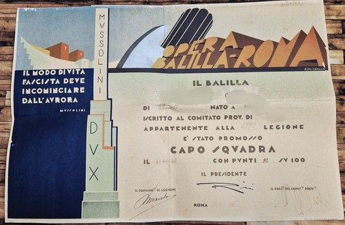 Diploma promozione capo - diploma,