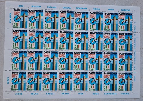 Foglio francobolli italia - 32,