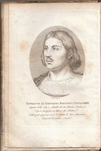 Boccaccio decameron 1822 - boccaccio,, il