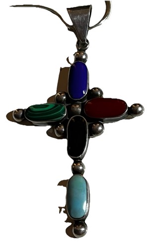 Sterling christian cross - sterling, 24”