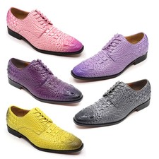 Men's Crocodile Embossed