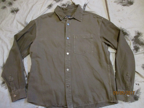 Khaki denim american - h&m,