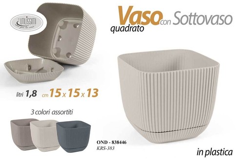 Vaso piante grasse fiori - vaso,