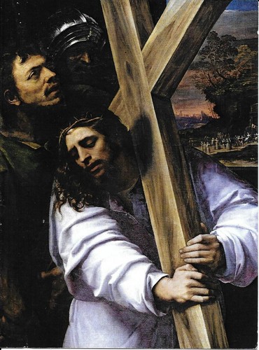 Copia del dipinto cristo con - dipinto,