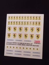 Set decalcomanie 3D loghi