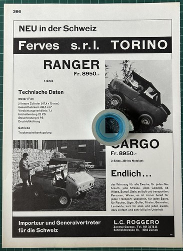 Rara pubblicità ranger - rara,