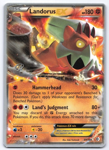 Carta pokemon landorus - pokemon,
