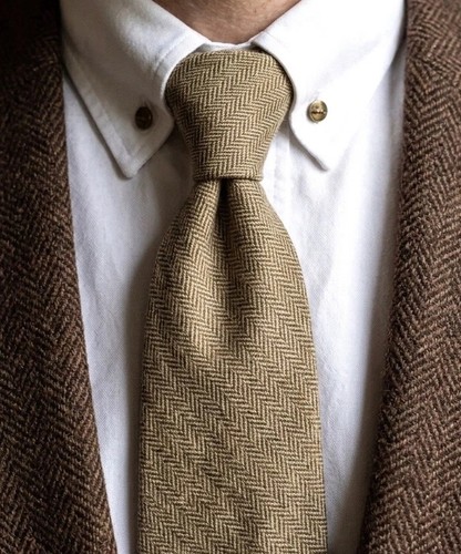 Fusaro vintage tie wool and - vintage,