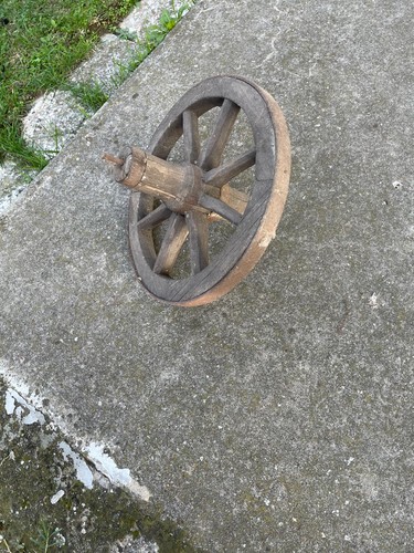 Ruota cariola antica - cariola,