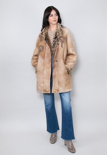 Giacca cappotto shearling