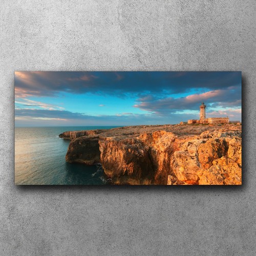 Faro sicilia scogliere 120x60 - faro,