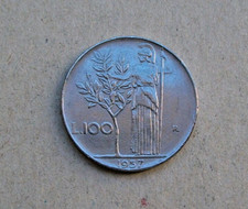 1957  100 LIRE MINERVA