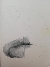  Emilio Greco - Disegno per Ovidio - litografia, 1965