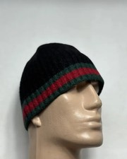 Gucci Wool Luxury Black Hat