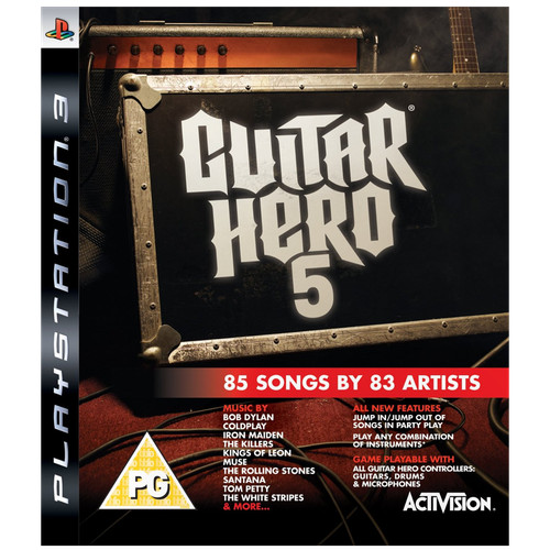 Guitar hero ps3 - 5,