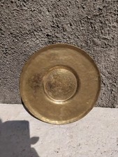 PIATTO IN BRONZO DORATO, ANNI