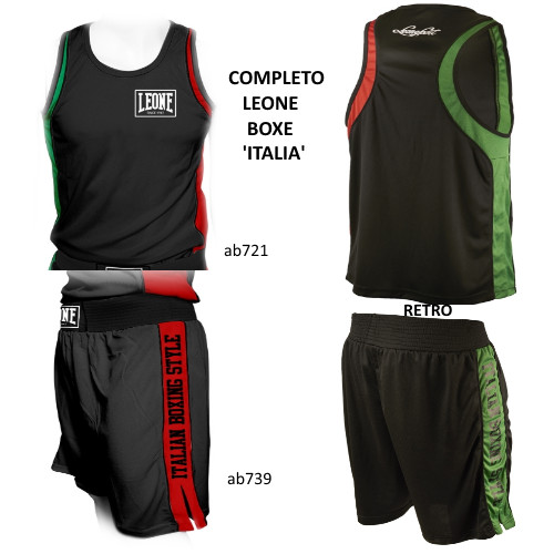 Completo leone boxe italia - completo,