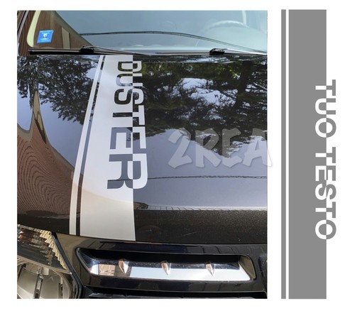 Strisce adesive cofano dacia - strisce,