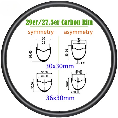 Cerchio carbonio bici