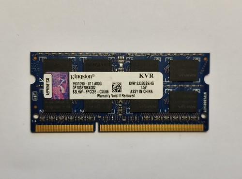 Kingston kvr1333d3s9 4gb - kingston, kvr1333d3s9/4g