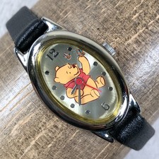 Orologio Disney By SIIO Donna Winnie The Pooh Ovale Pelle Quarzo 19mm 6"