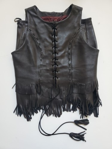 Gilet gonna biker vintage - gilet,