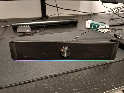 Soundbar illuminata rgb - soundbar,