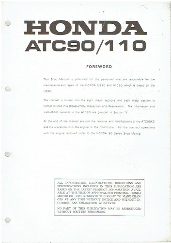 Honda atc 110 - atc,