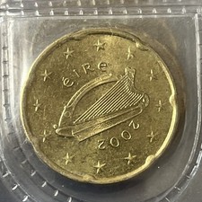 20 Centesimi di Euro 2002 Irlanda 